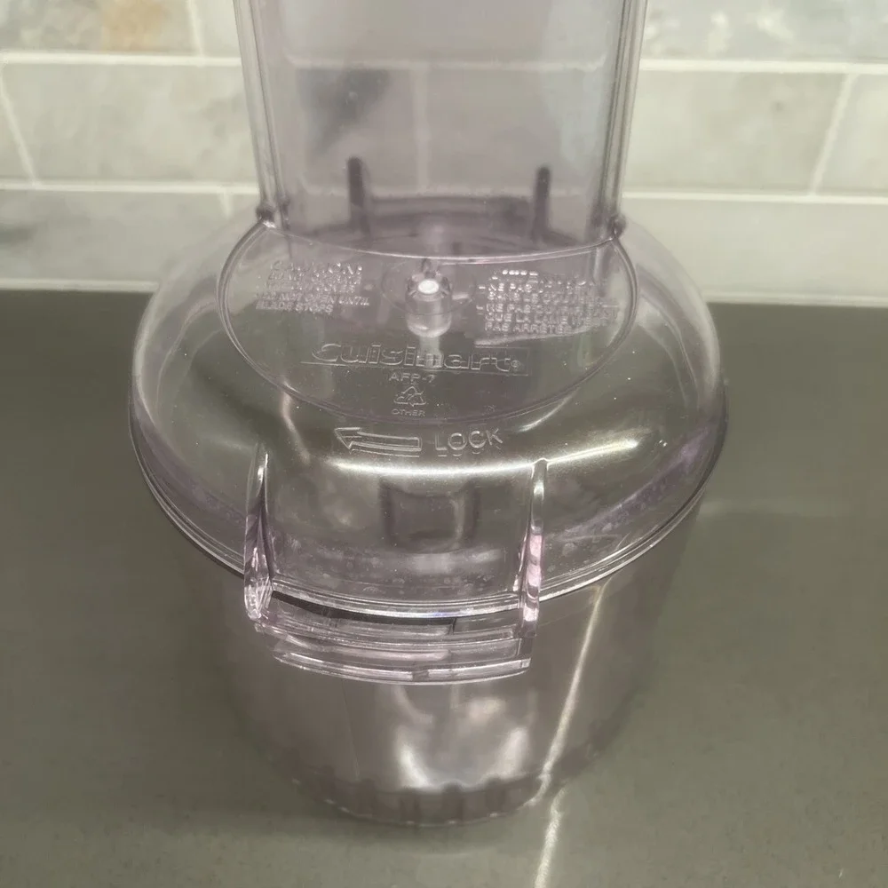 Cuisinart AFP-7 3 cup work bowl, lid